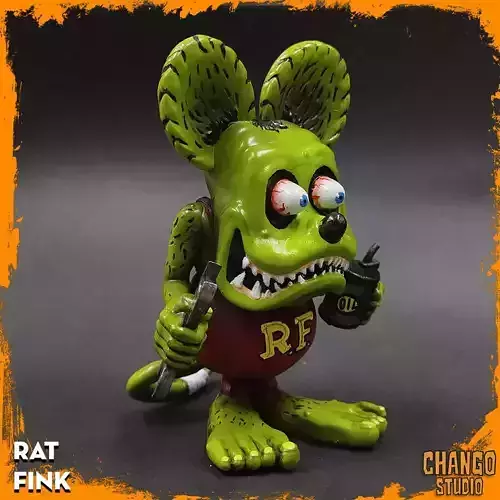 Funko Rat Fink 3D print model