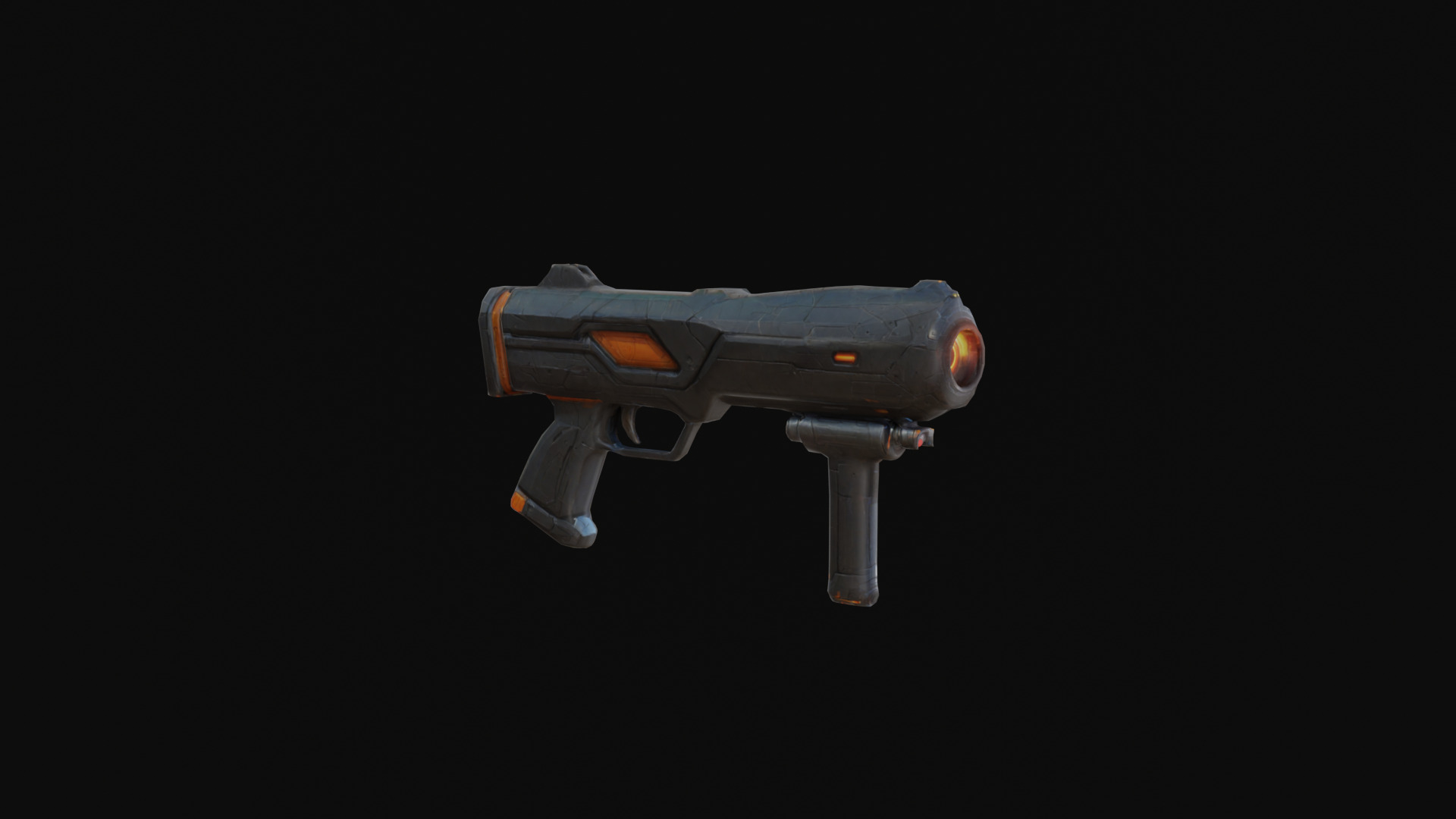 Sci Fi Characters and Weapons Low Poly Game Ready Asset Pack Low-poly 3D model_5