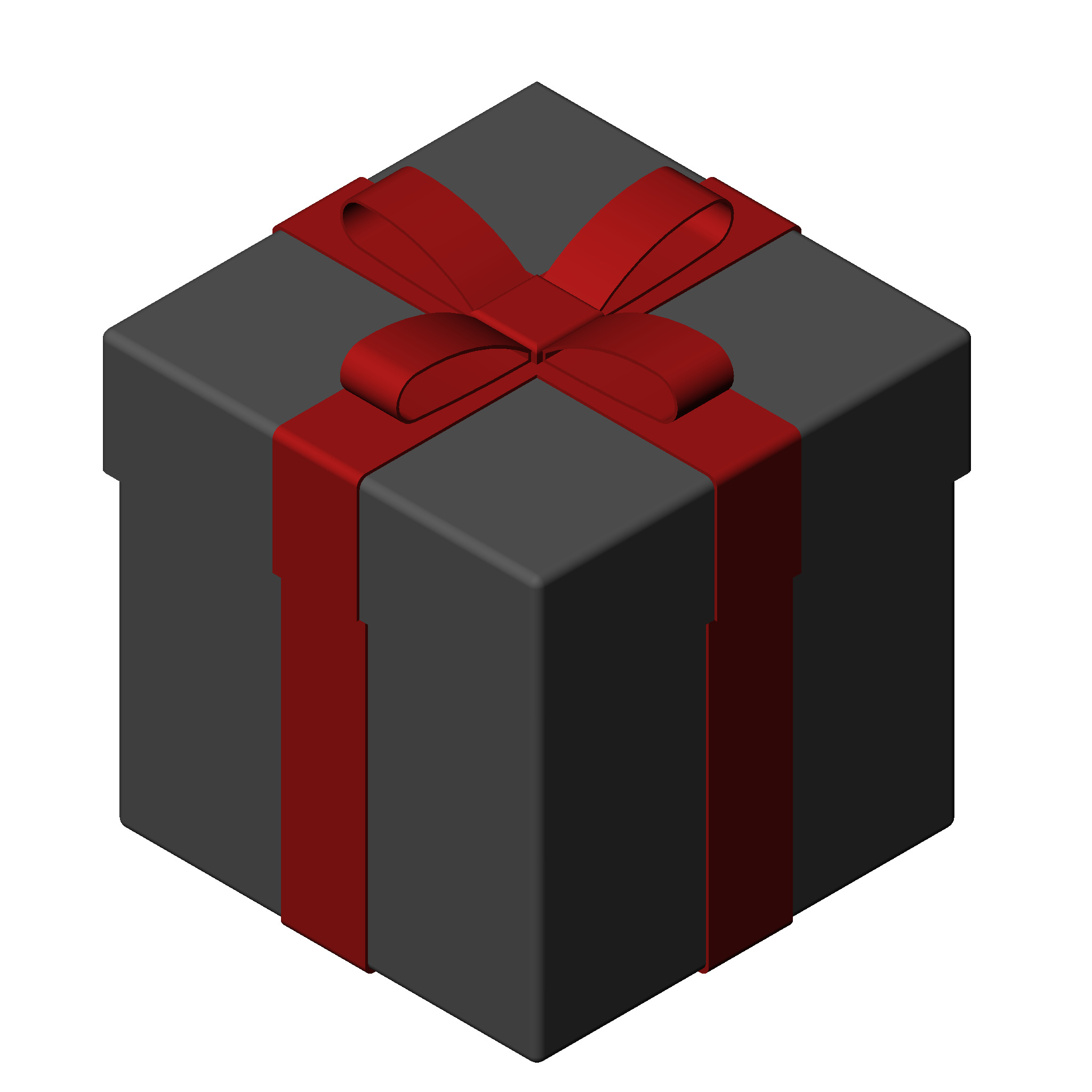 Gift Box 3d model for 3d printing 3D print model_1