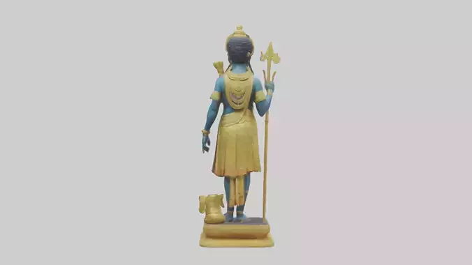 Rama statue model