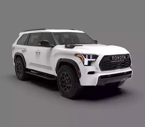 Toyota Sequoia TRD Pro 2023-2024 3D model