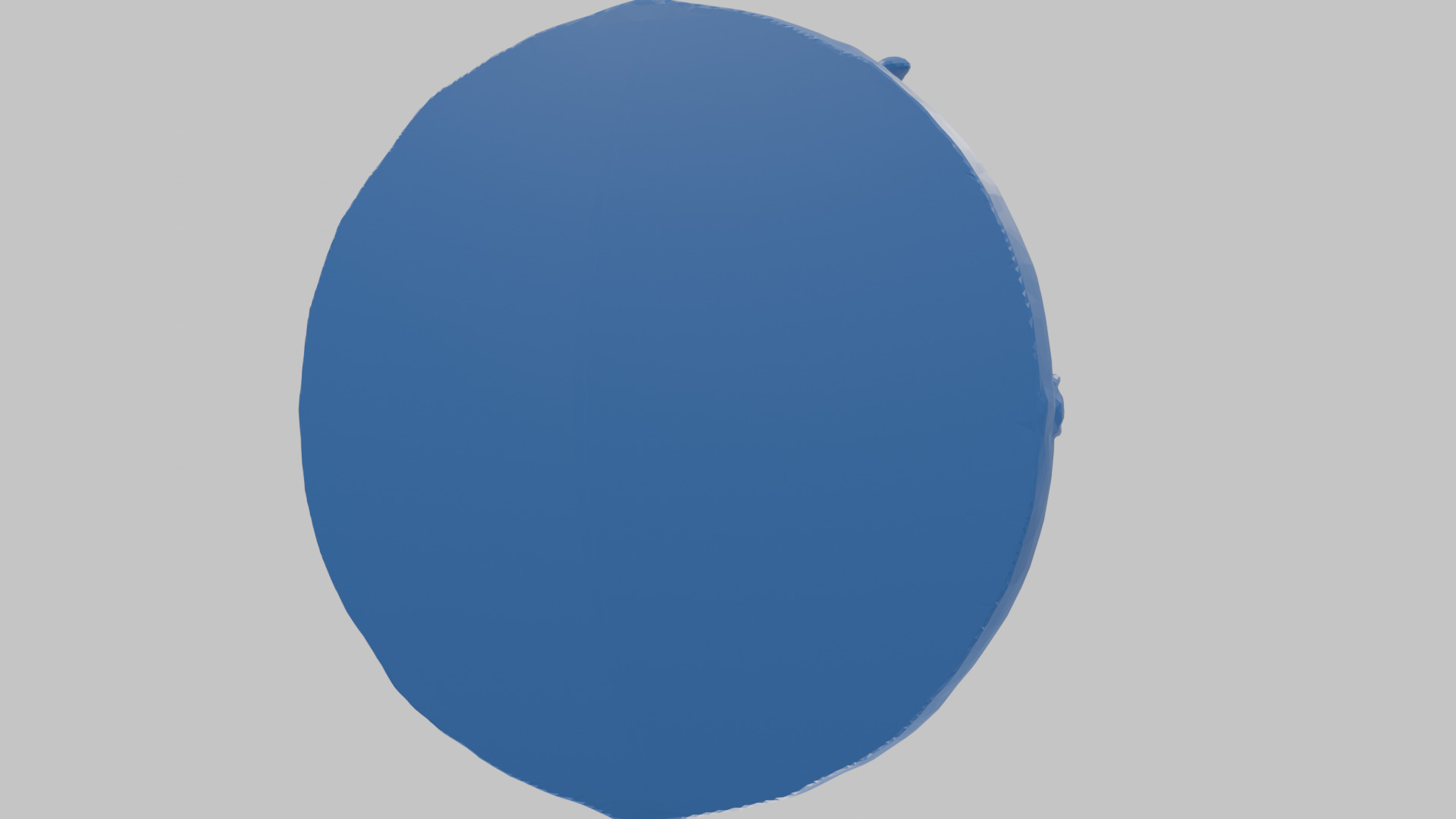 Medieval Dragon Head Bust Marble Sculpture Low-poly 3D model_77