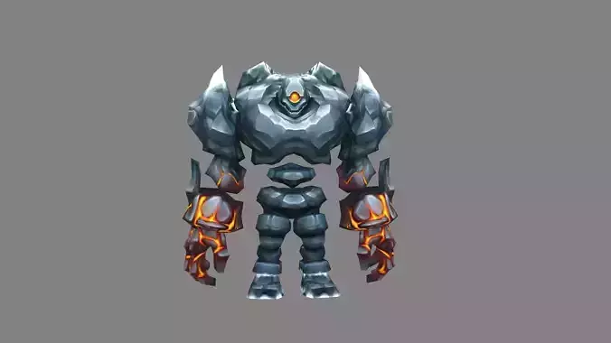 One-Eyed Stone Giant - Stone Golem - Cyclopean