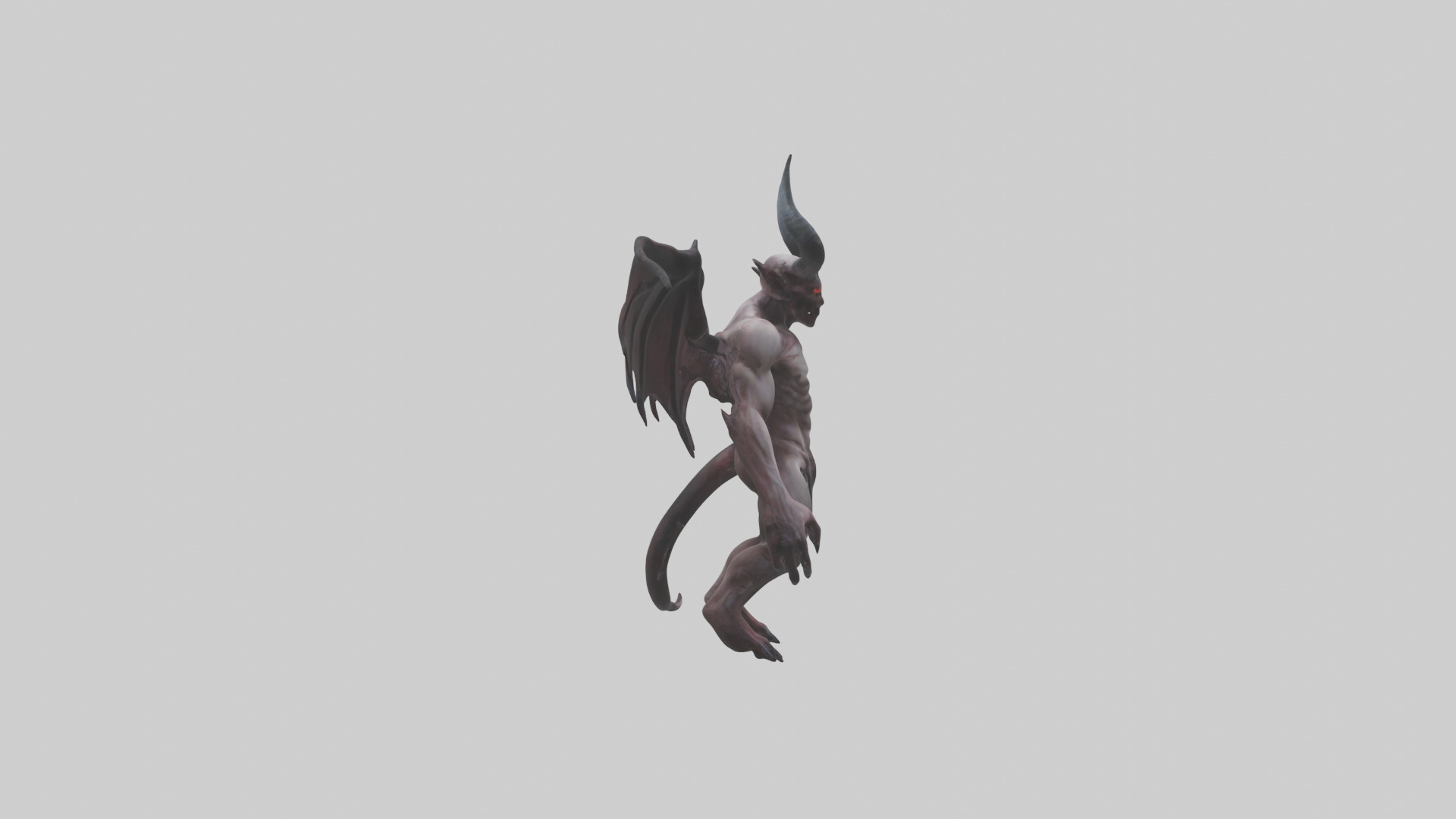 Reborn Demon model Low-poly 3D model_13