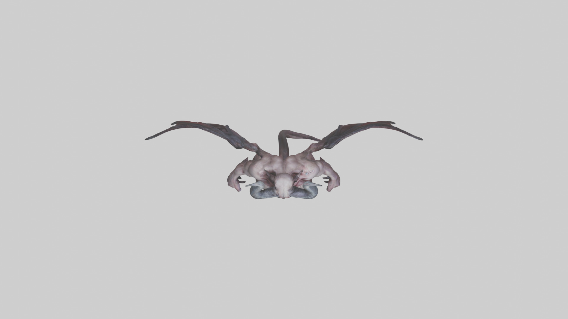 Reborn Demon model Low-poly 3D model_14