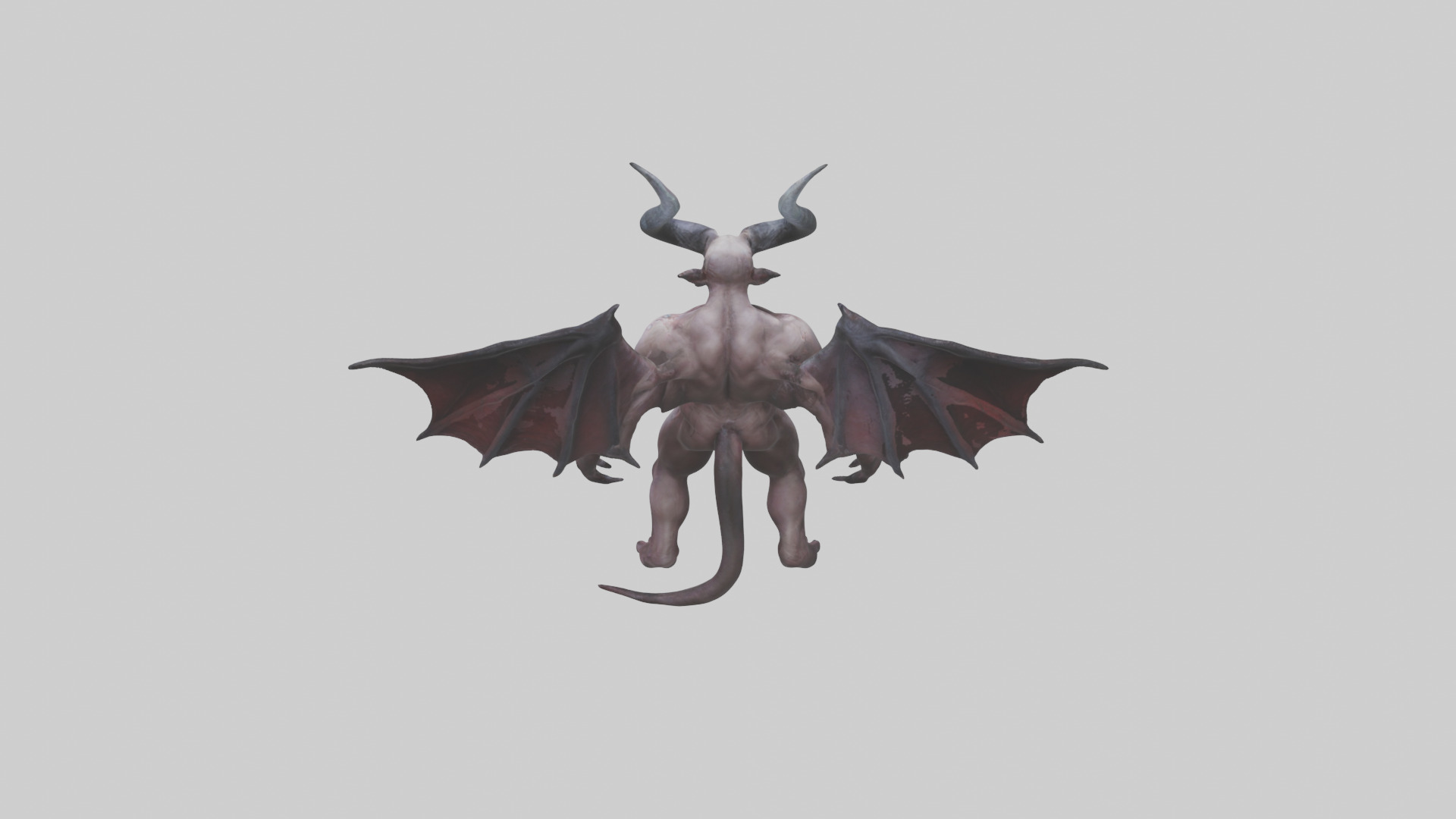 Reborn Demon model Low-poly 3D model_15