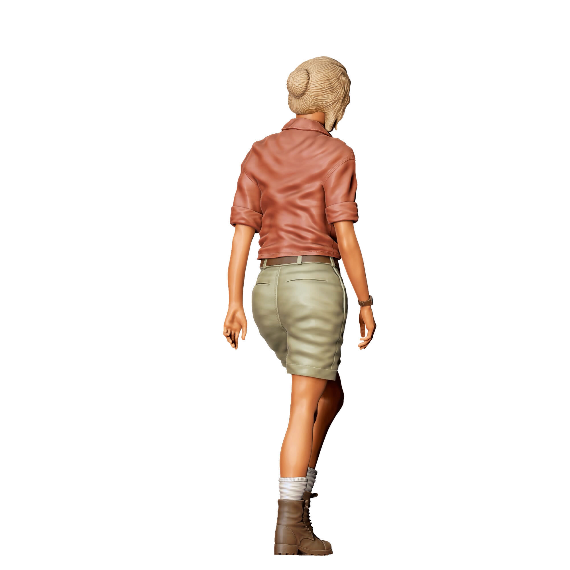 N2 Jurassic Park Ellie Sattler 30 percent DiscountLaura Dern 3D print model_12