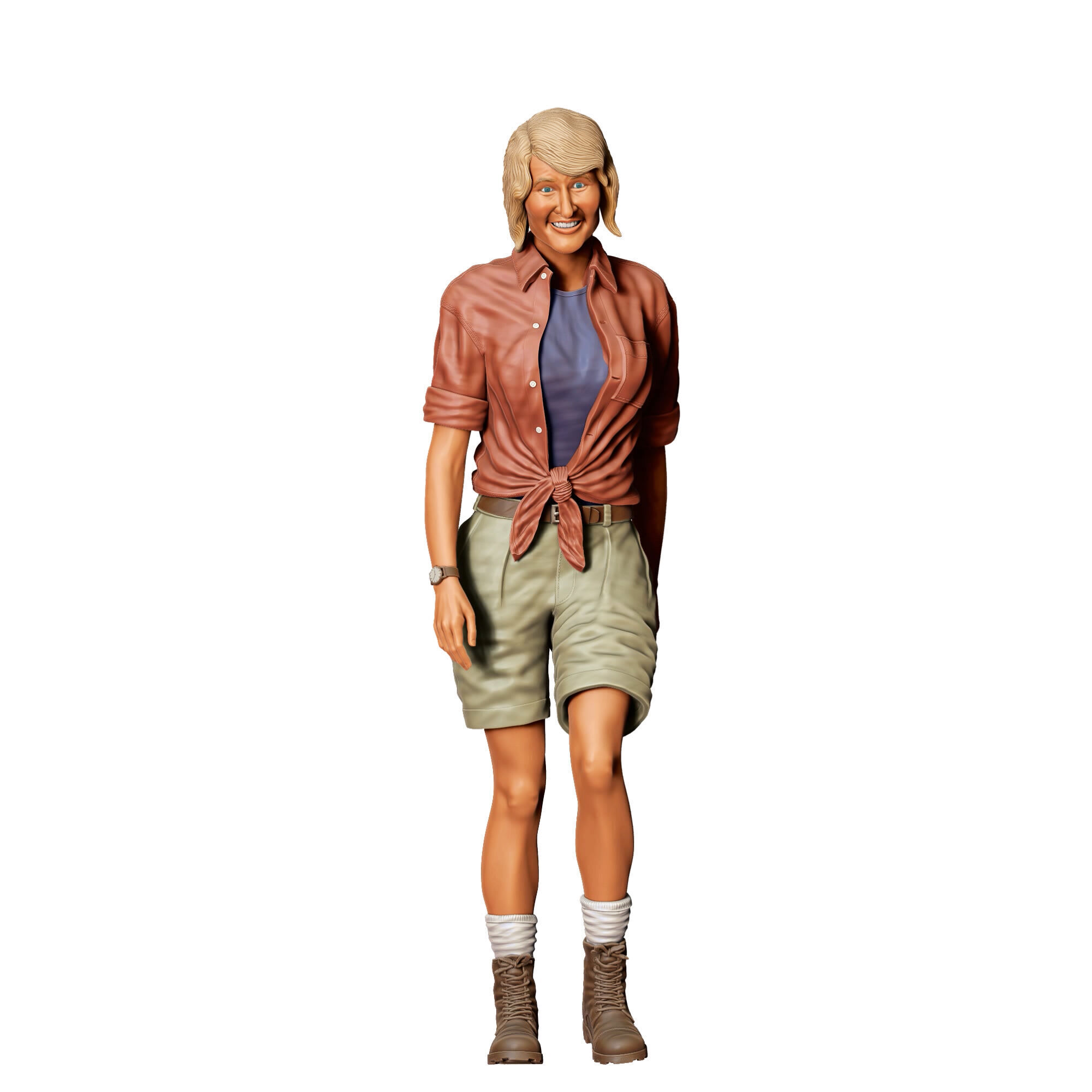 N2 Jurassic Park Ellie Sattler 30 percent DiscountLaura Dern 3D print model_1