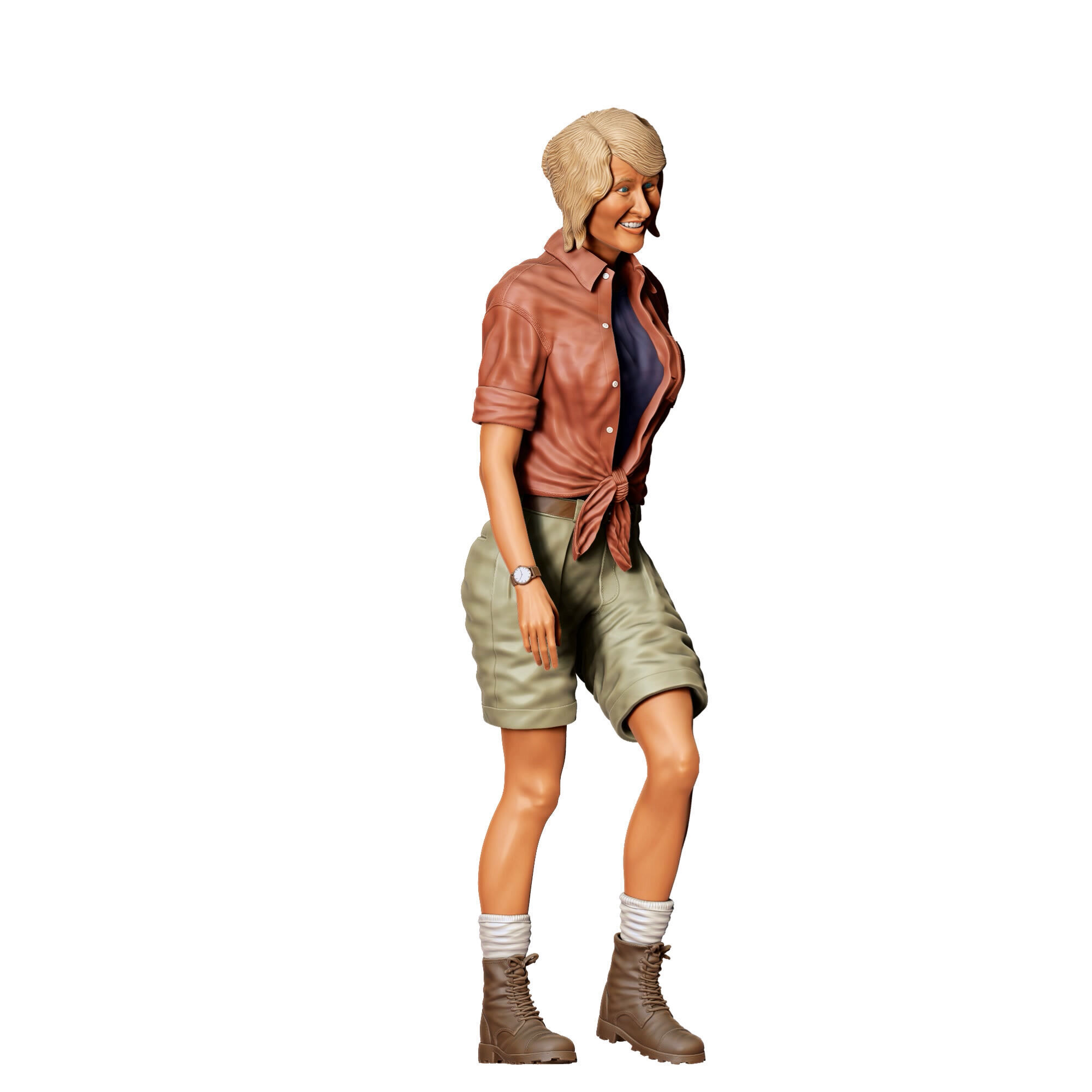N2 Jurassic Park Ellie Sattler 30 percent DiscountLaura Dern 3D print model_4