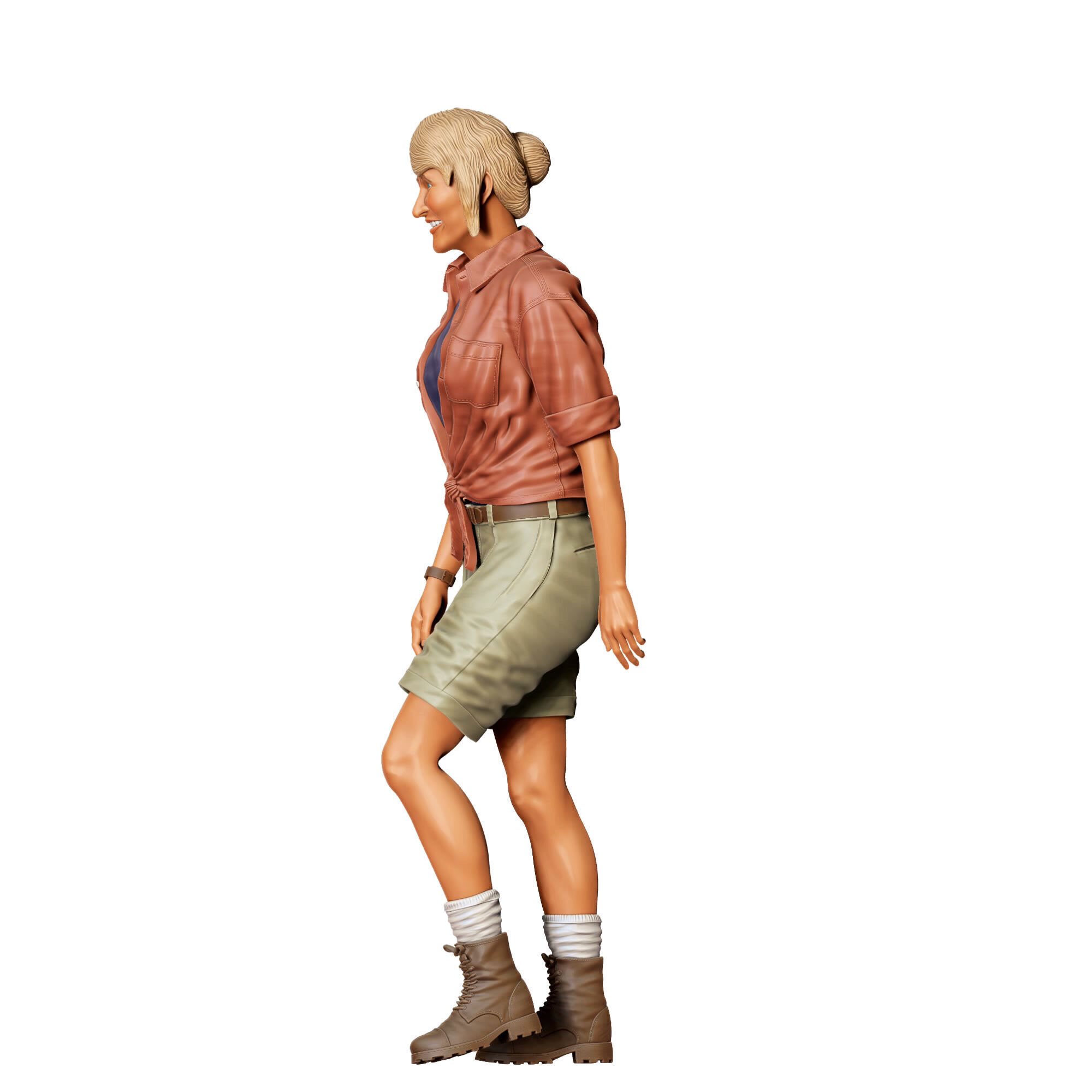 N2 Jurassic Park Ellie Sattler 30 percent DiscountLaura Dern 3D print model_24