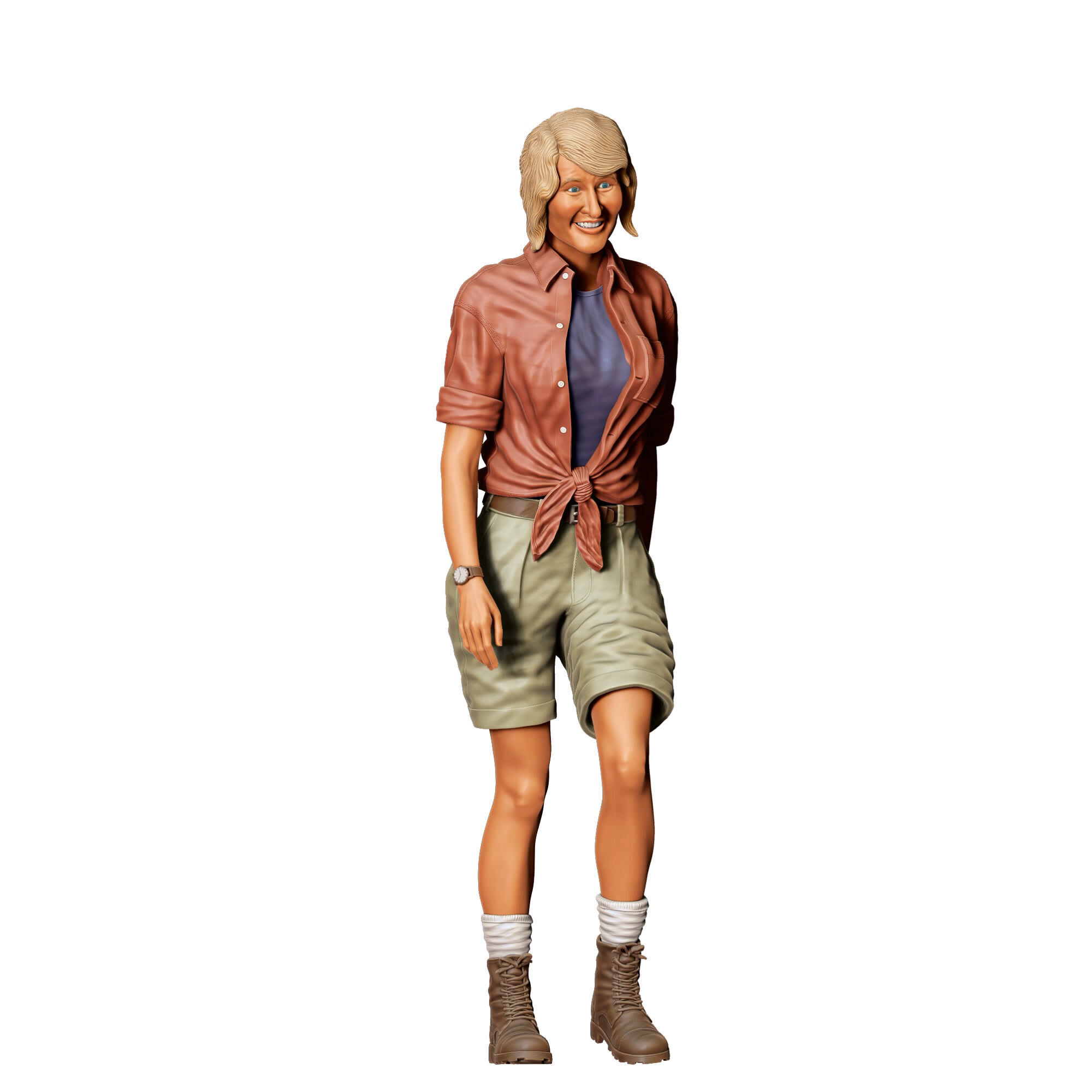 N2 Jurassic Park Ellie Sattler 30 percent DiscountLaura Dern 3D print model_2