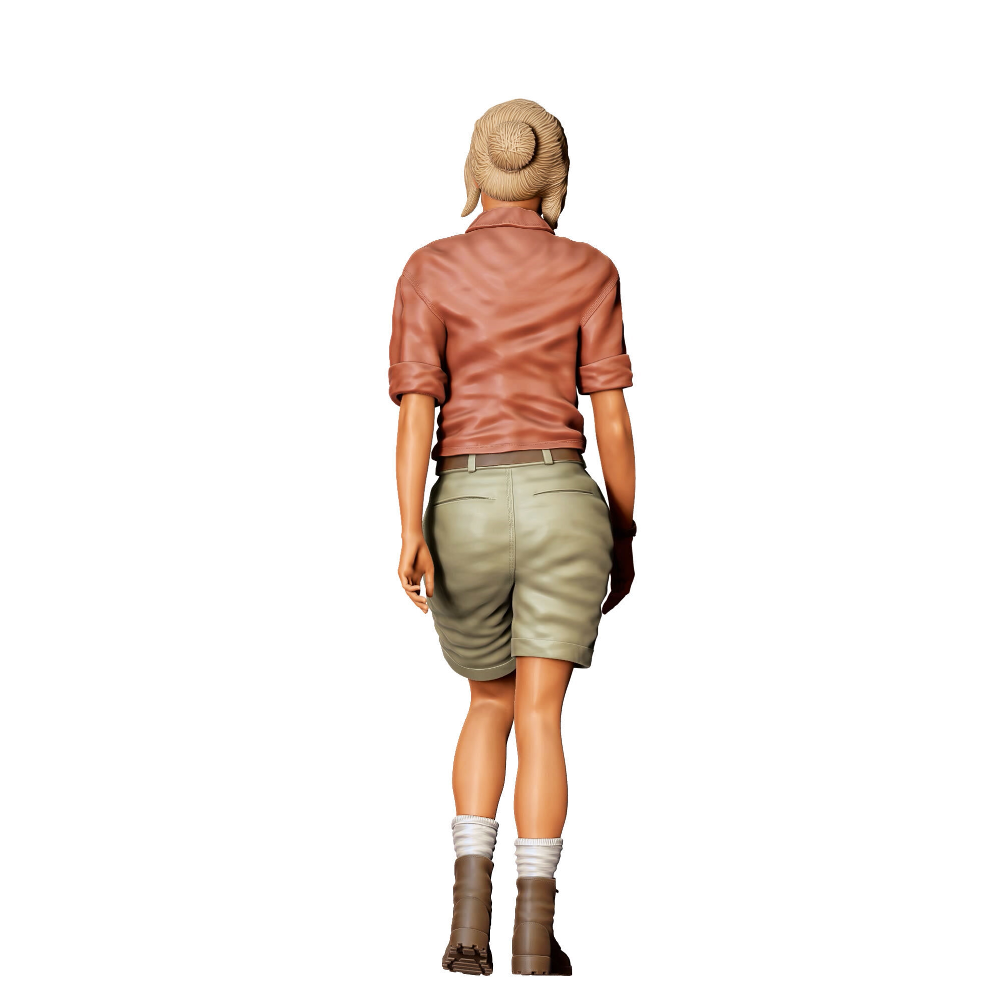 N2 Jurassic Park Ellie Sattler 30 percent DiscountLaura Dern 3D print model_15