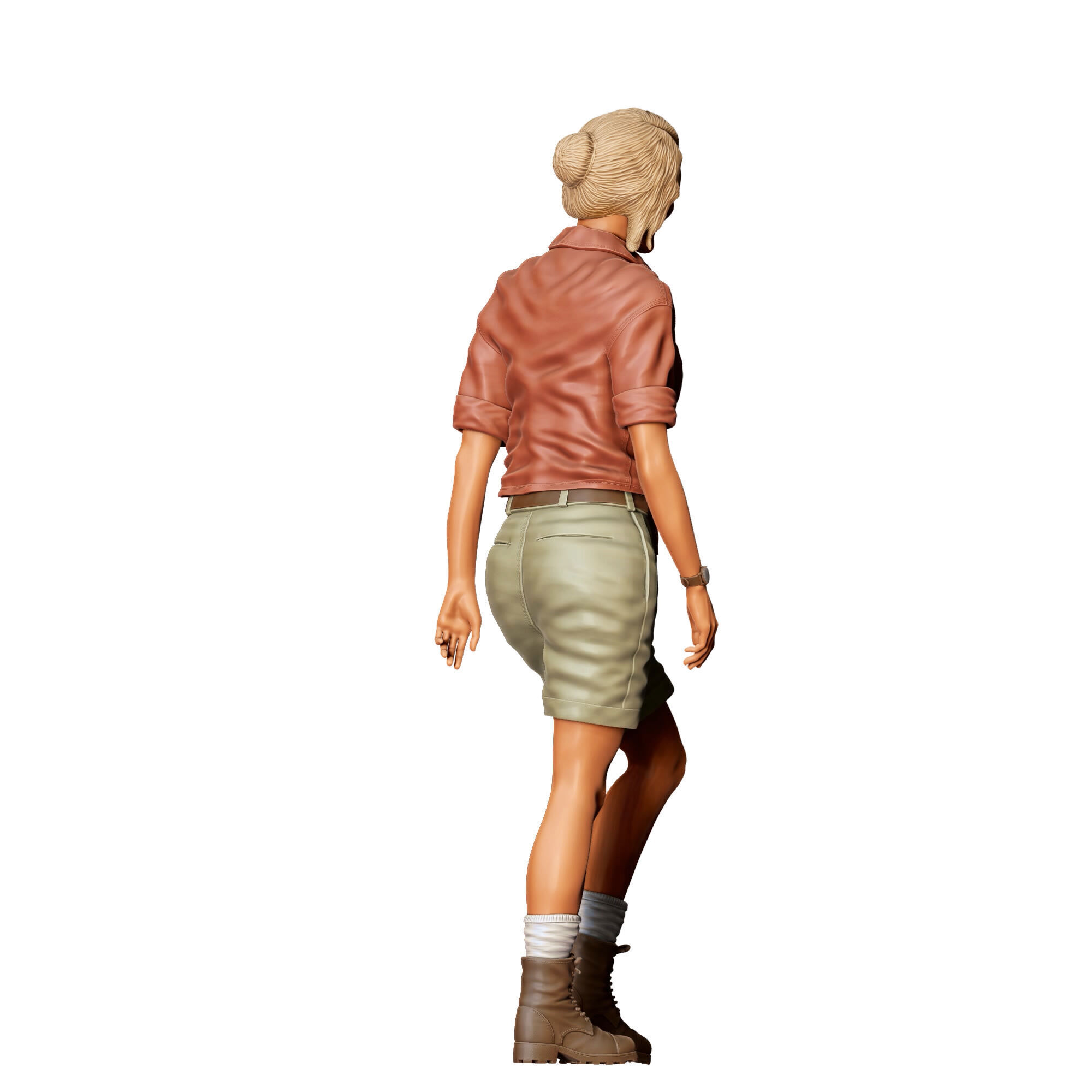 N2 Jurassic Park Ellie Sattler 30 percent DiscountLaura Dern 3D print model_11
