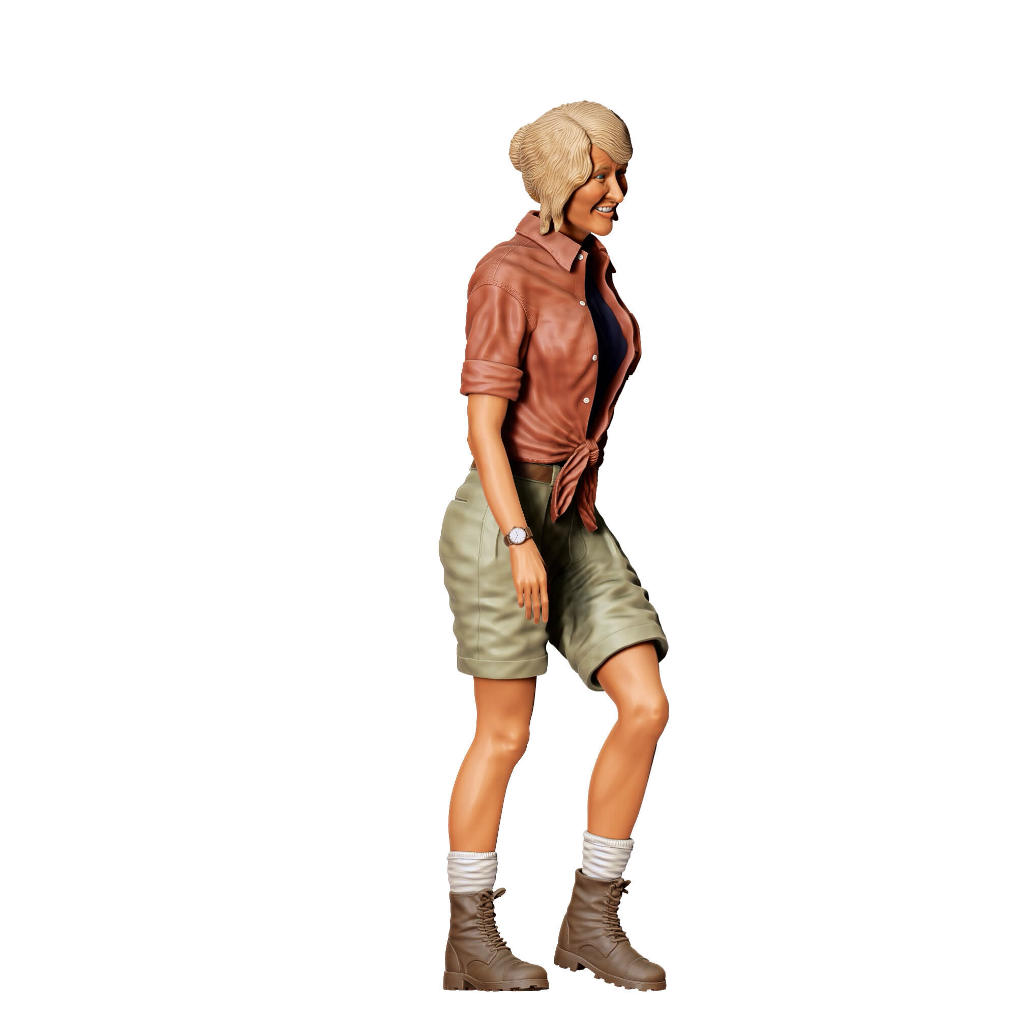 N2 Jurassic Park Ellie Sattler 30 percent DiscountLaura Dern 3D print model_5