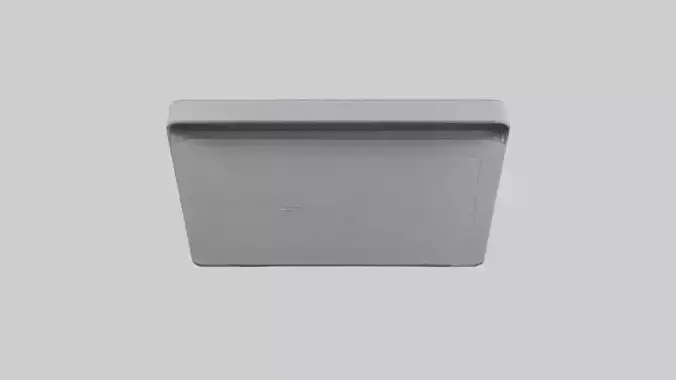 Receipt Tray model Low-poly 3D model