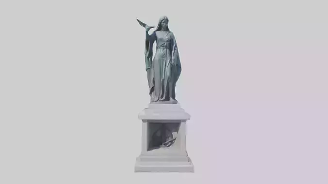 Reclamation of Peace statue model