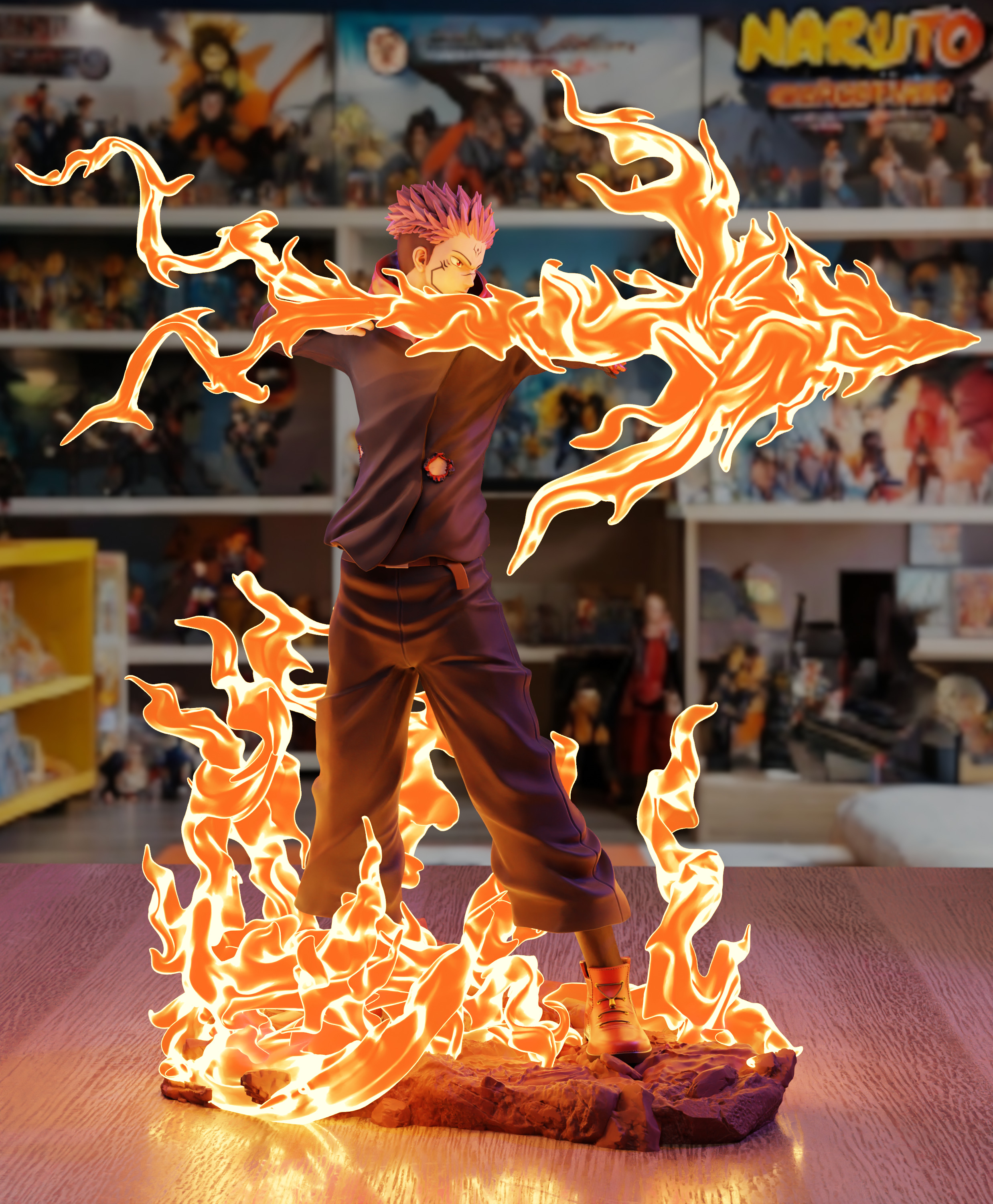 Sukuna Fire Arrow - Jujutsu Kaisen 3D print model_2
