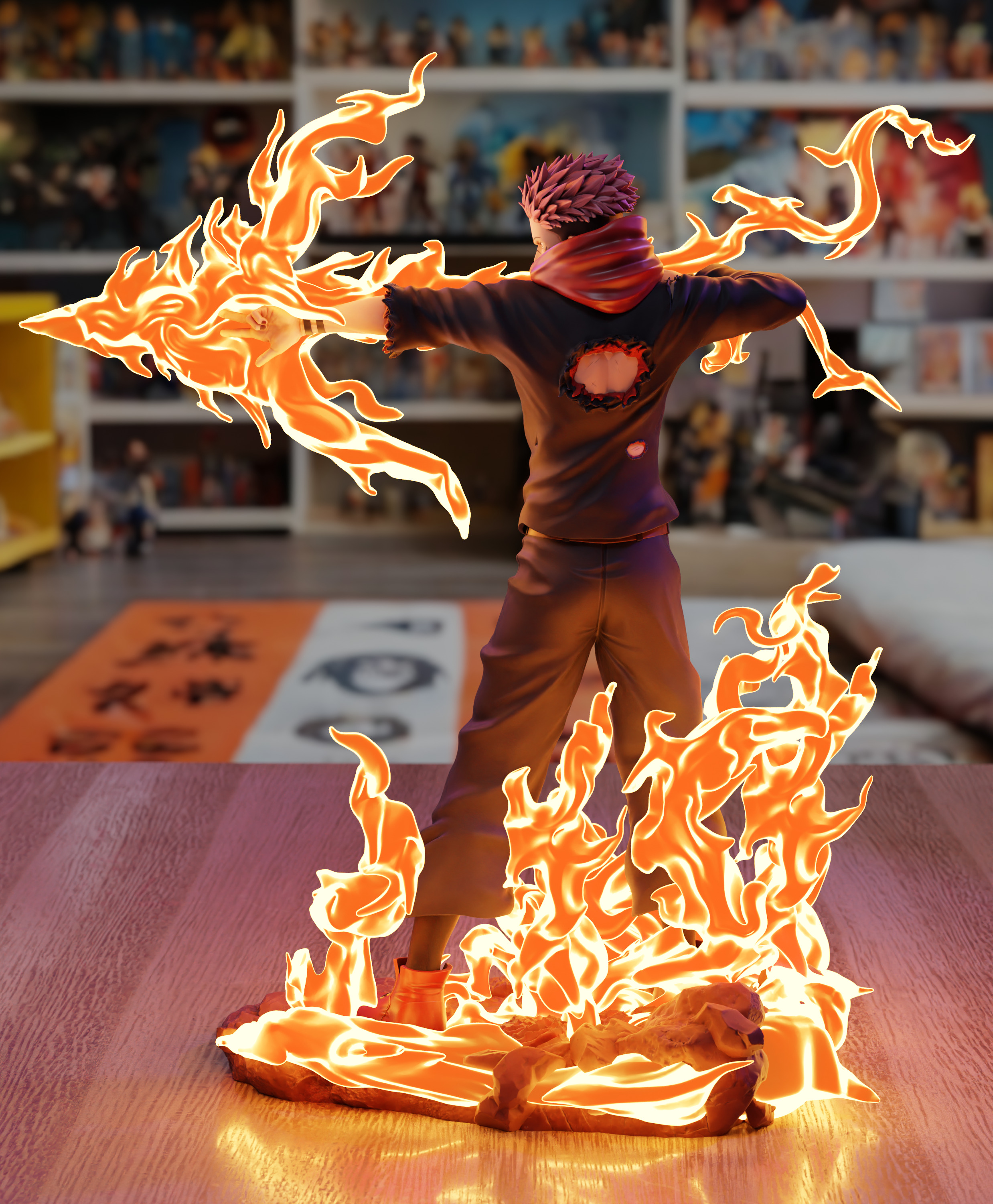 Sukuna Fire Arrow - Jujutsu Kaisen 3D print model_6