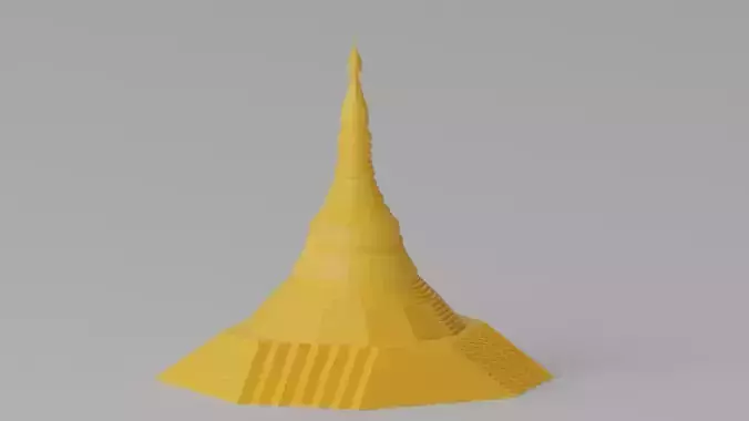 Cartoon ShweDagon Pagoda