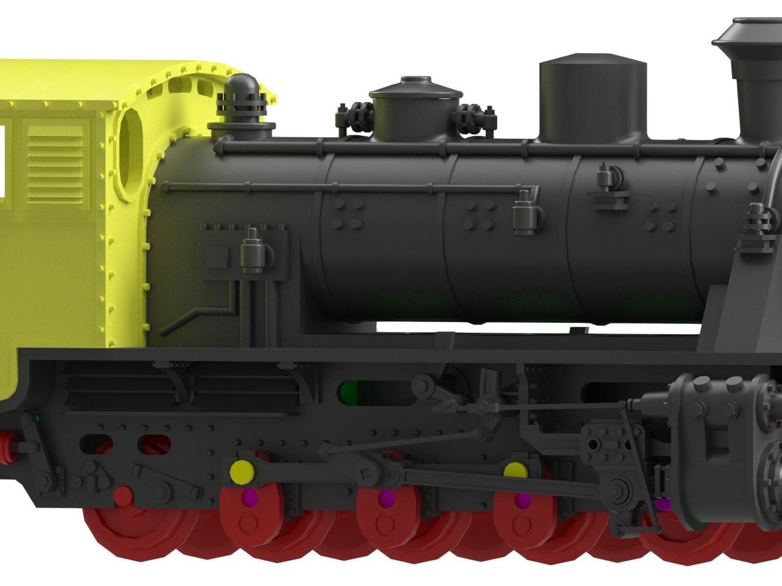 3d model lori tebu kebon agung 3D print model_2