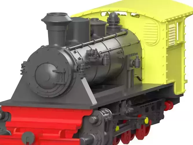 3d model lori tebu kebon agung