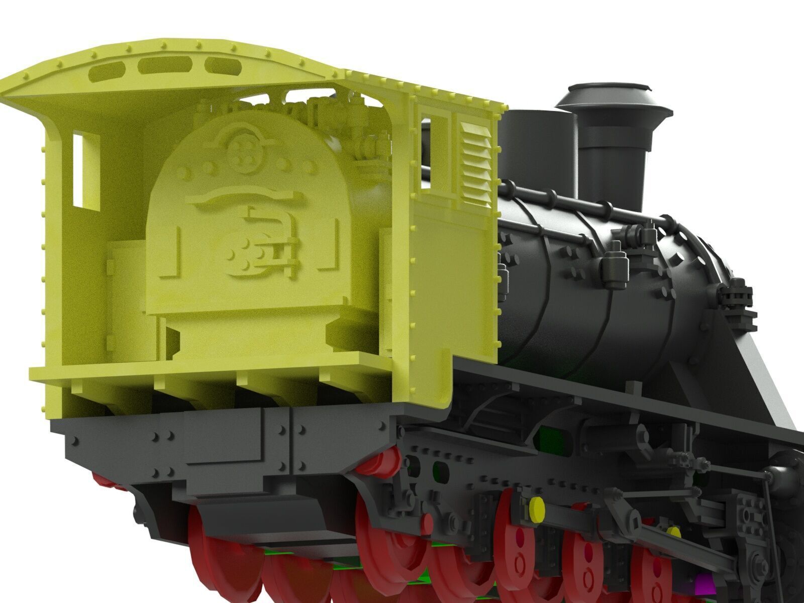 3d model lori tebu kebon agung 3D print model_5