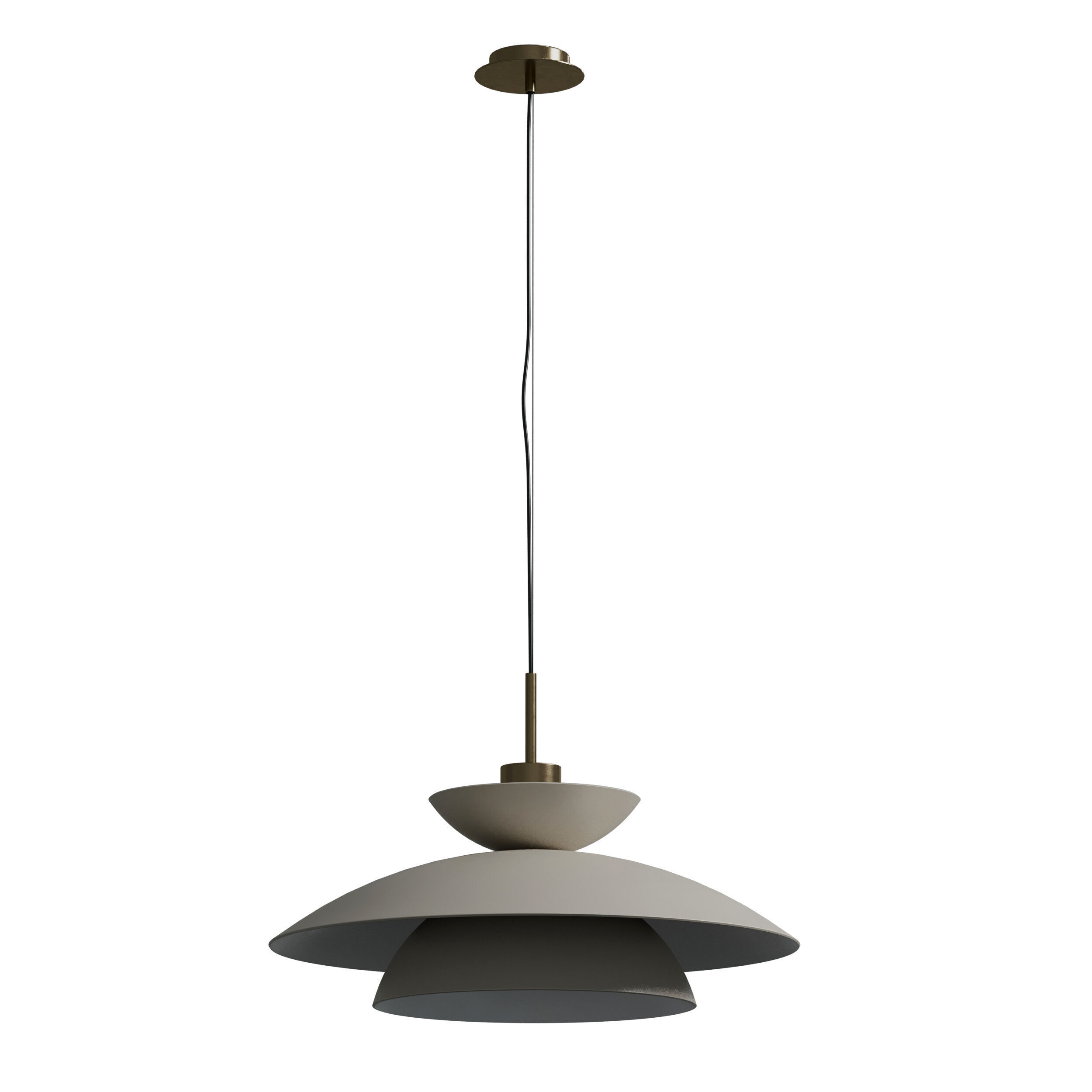 Miloox Kloe Pendant Lamp Low-poly 3D model_1