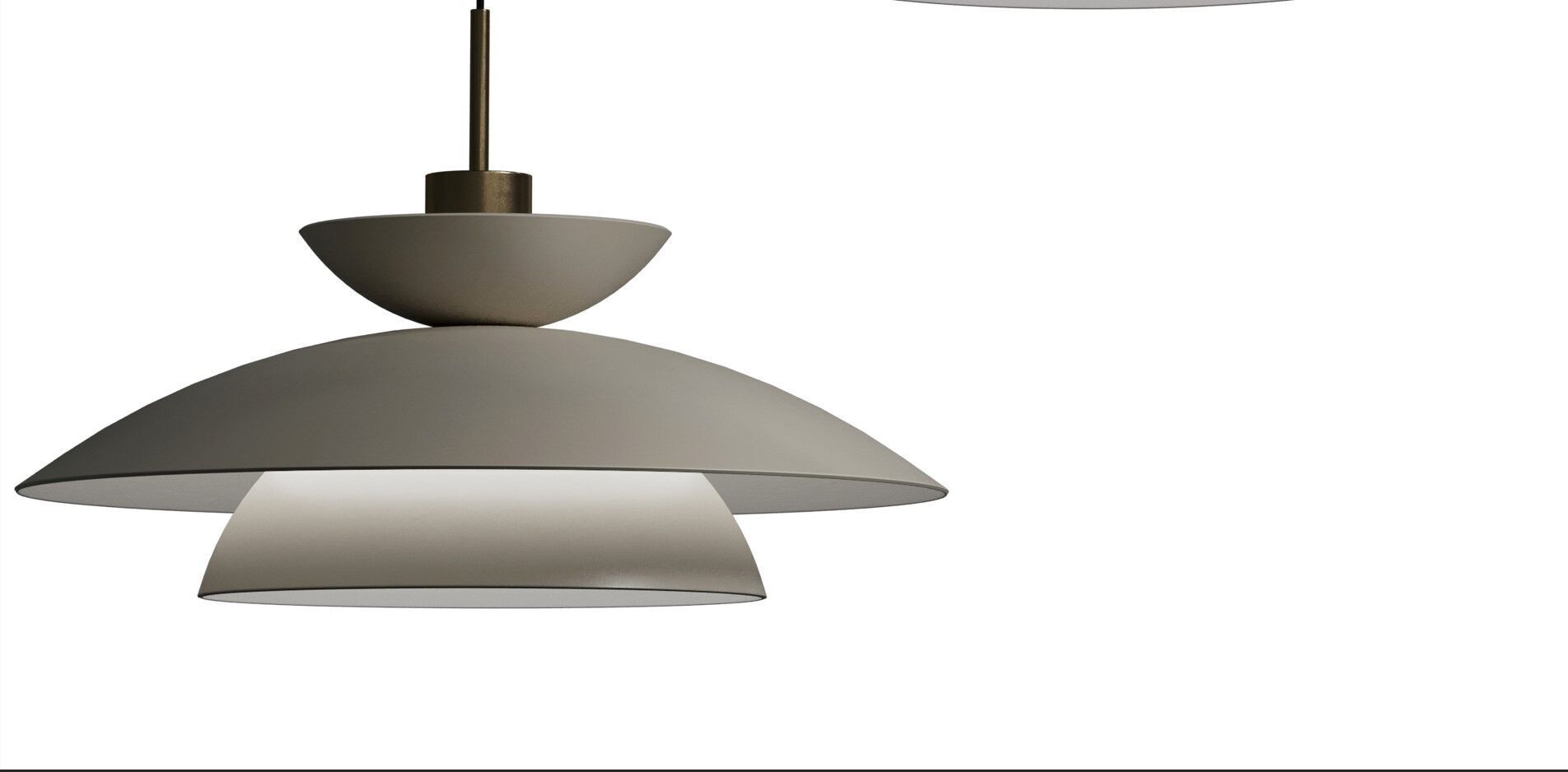 Miloox Kloe Pendant Lamp Low-poly 3D model_6