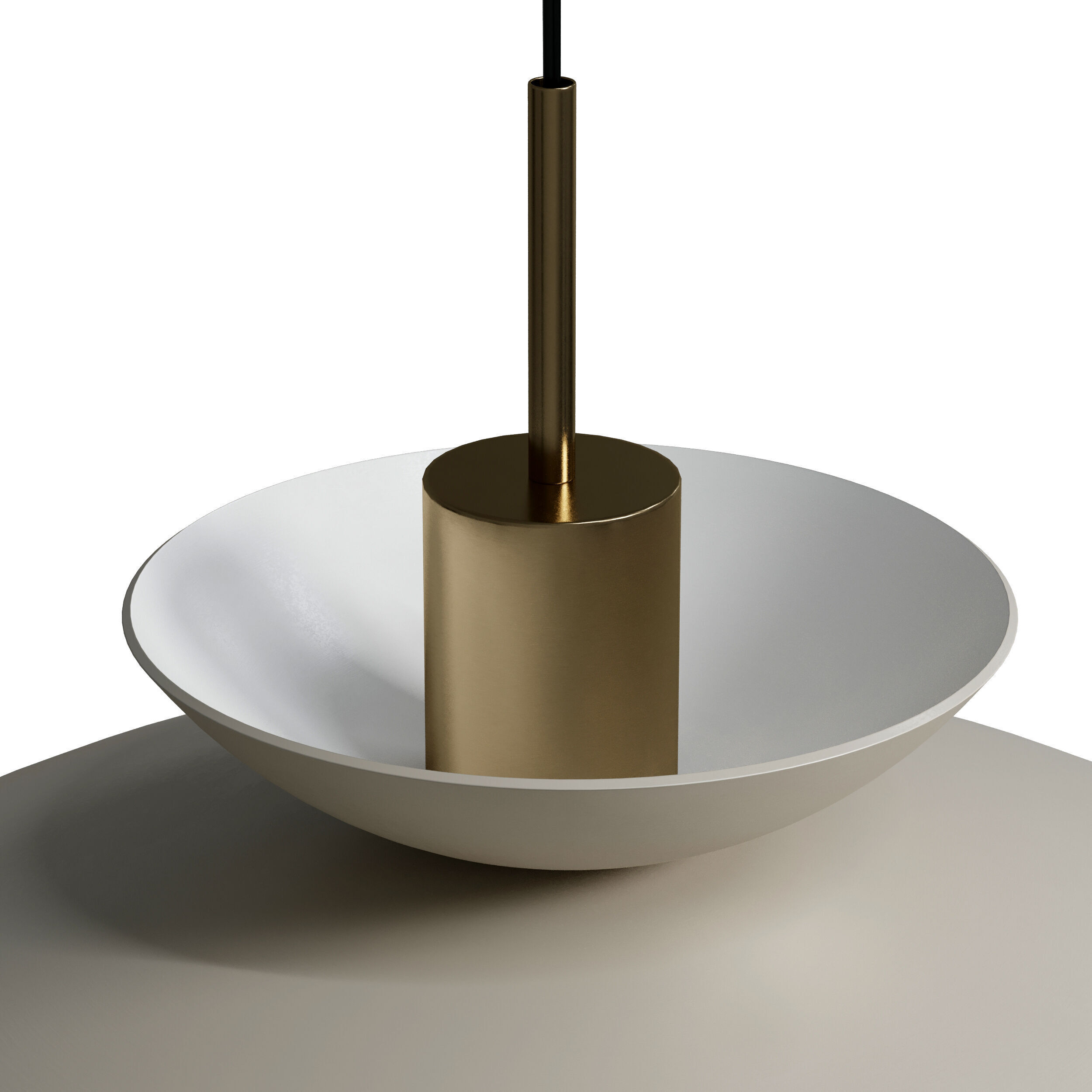 Miloox Kloe Pendant Lamp Low-poly 3D model_2