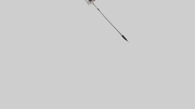 Meat thermometer model Low-poly 3D model 7