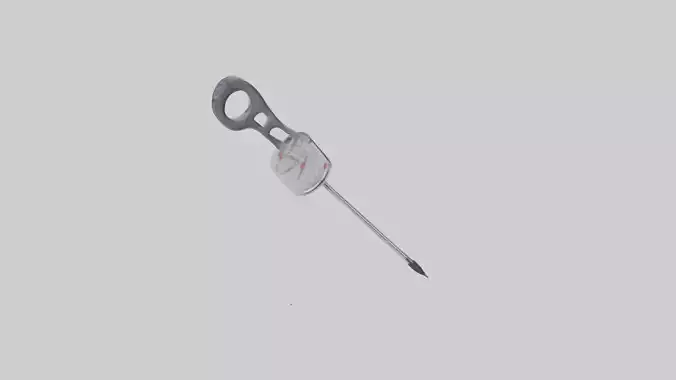 Meat thermometer model Low-poly 3D model