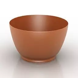 bowl nice color Free low-poly 3D model
