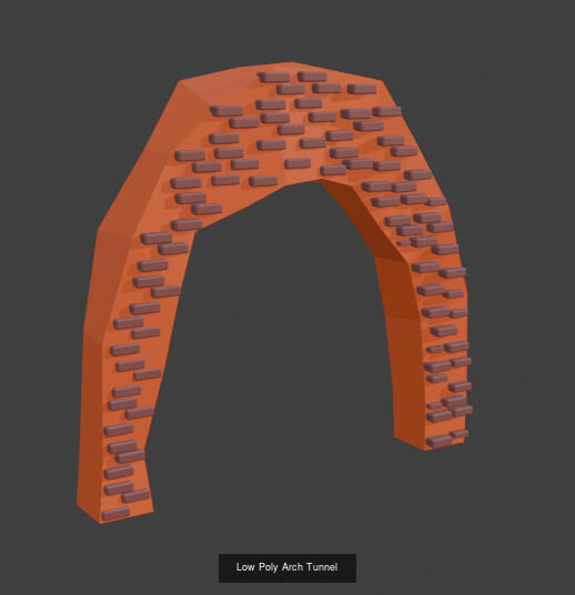 Low Poly Street 3D Model Collection_2