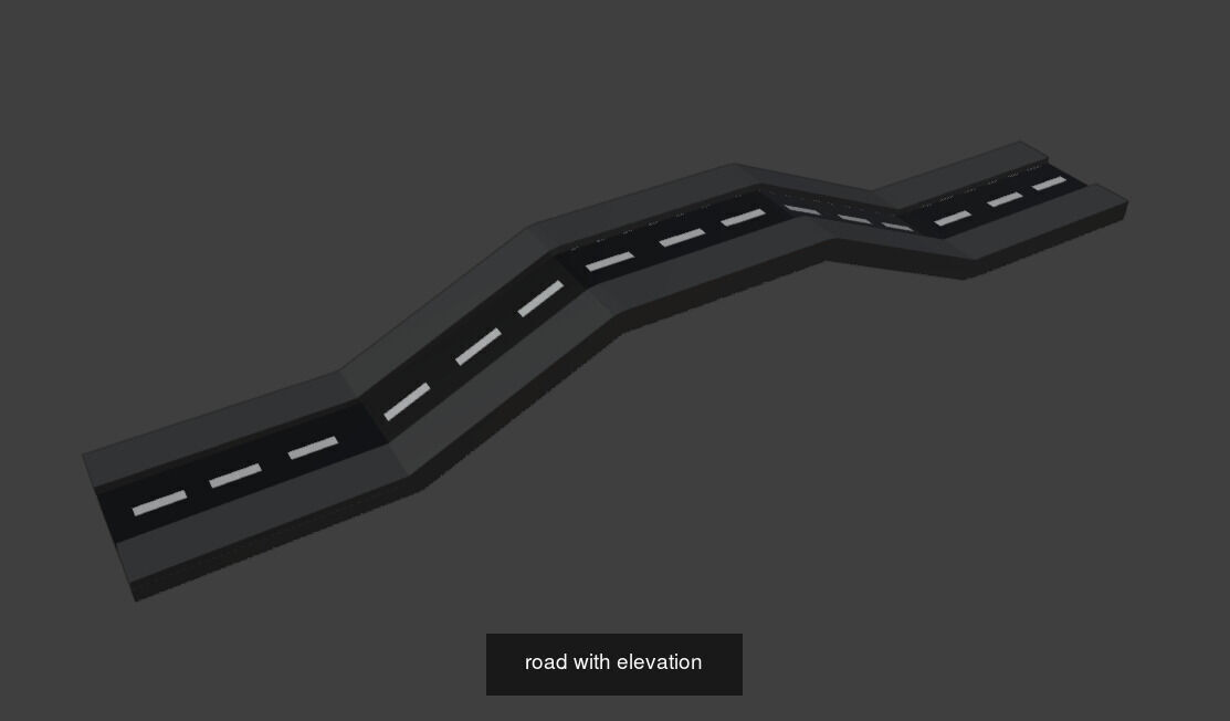 Low Poly Street 3D Model Collection_11