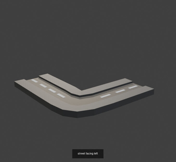 Low Poly Street 3D Model Collection_5