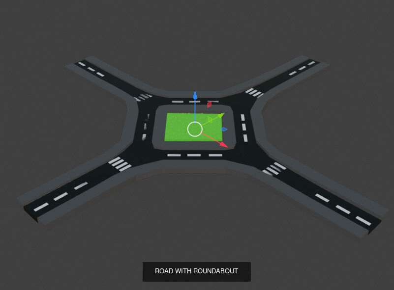 Low Poly Street 3D Model Collection_9