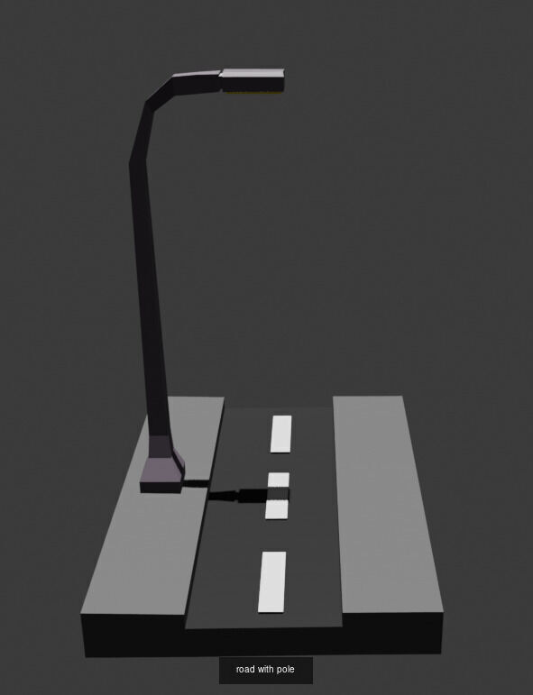 Low Poly Street 3D Model Collection_10