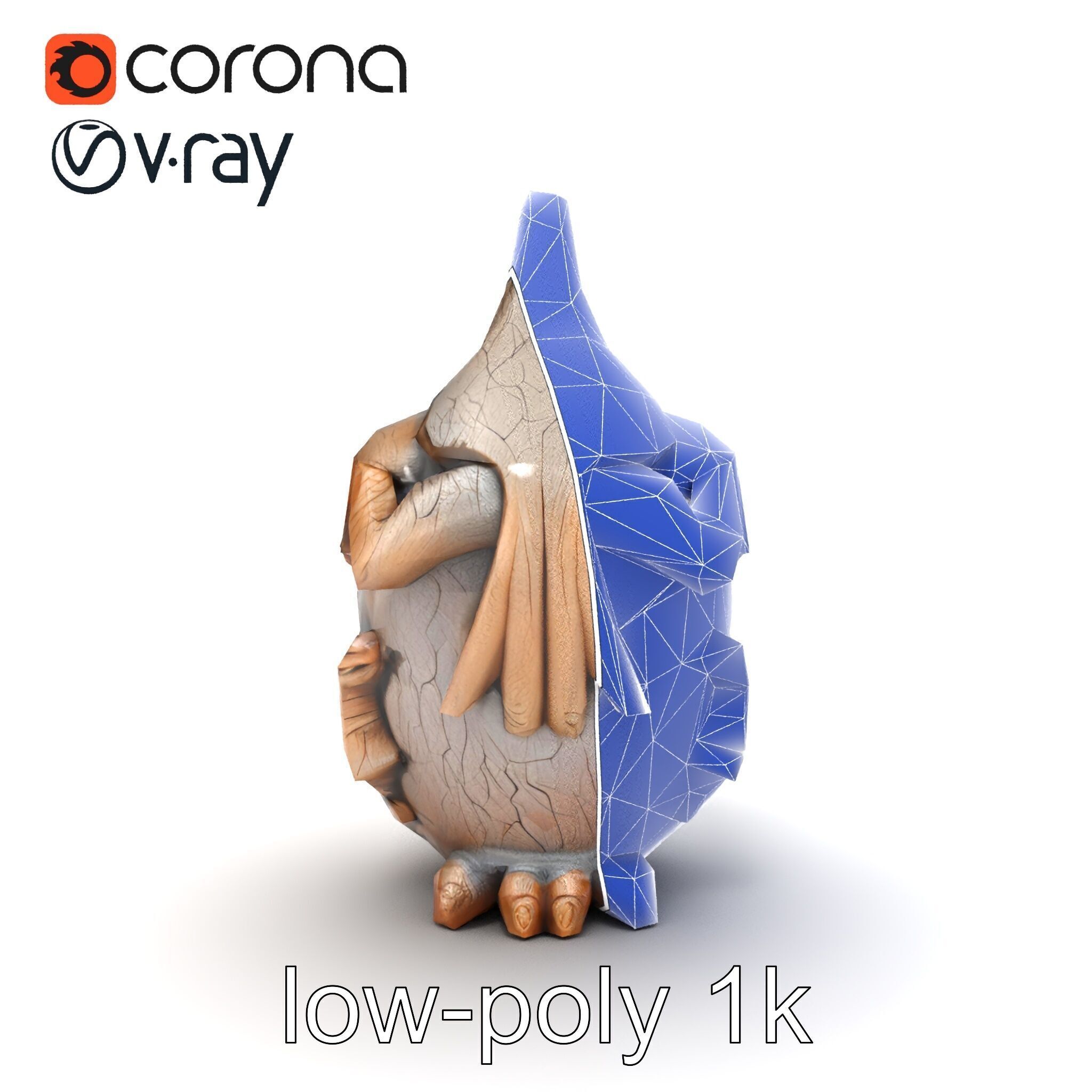 Pre-Raphaelite Scene with Romantic Medieval Elements model pack Low-poly 3D model_17