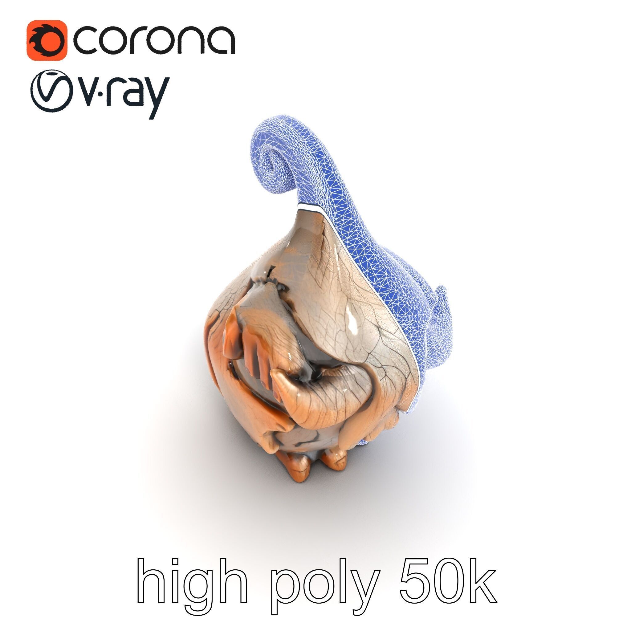 Pre-Raphaelite Scene with Romantic Medieval Elements model pack Low-poly 3D model_18