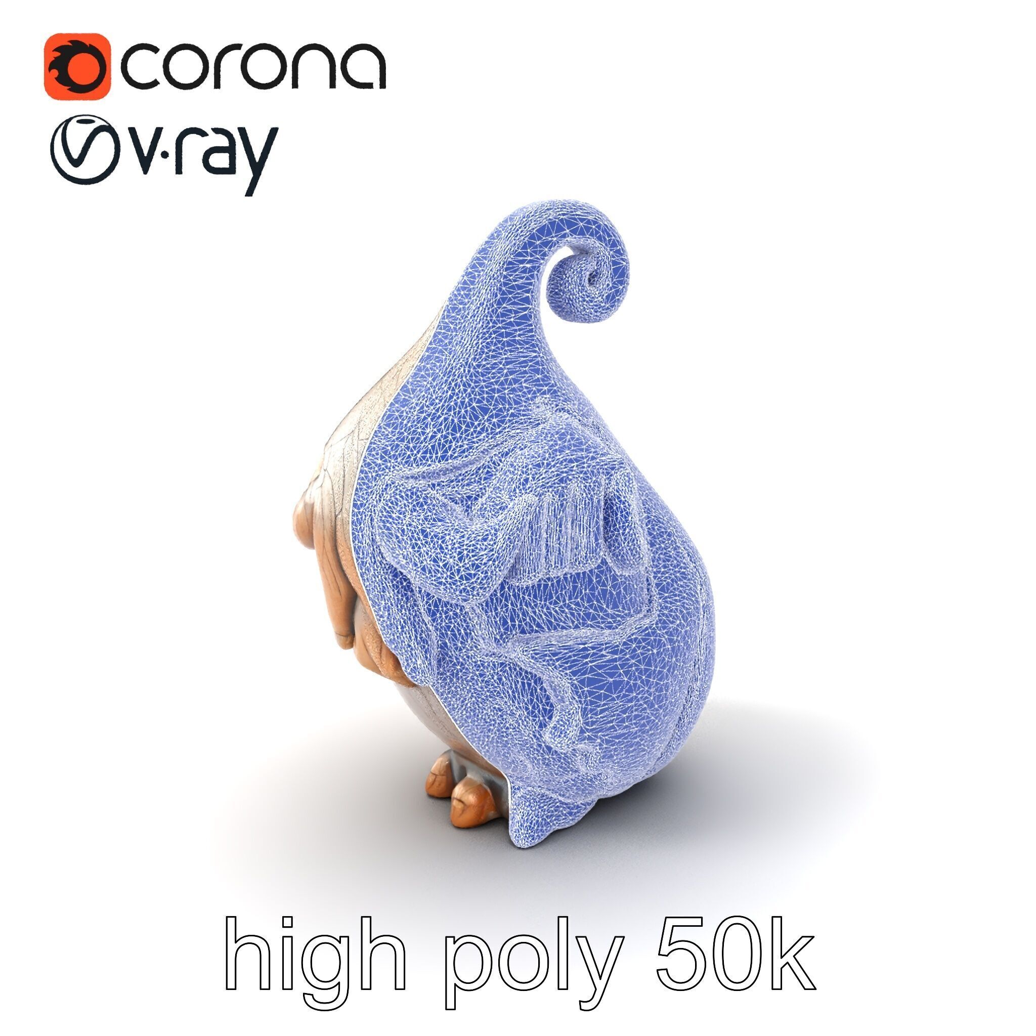 Pre-Raphaelite Scene with Romantic Medieval Elements model pack Low-poly 3D model_1