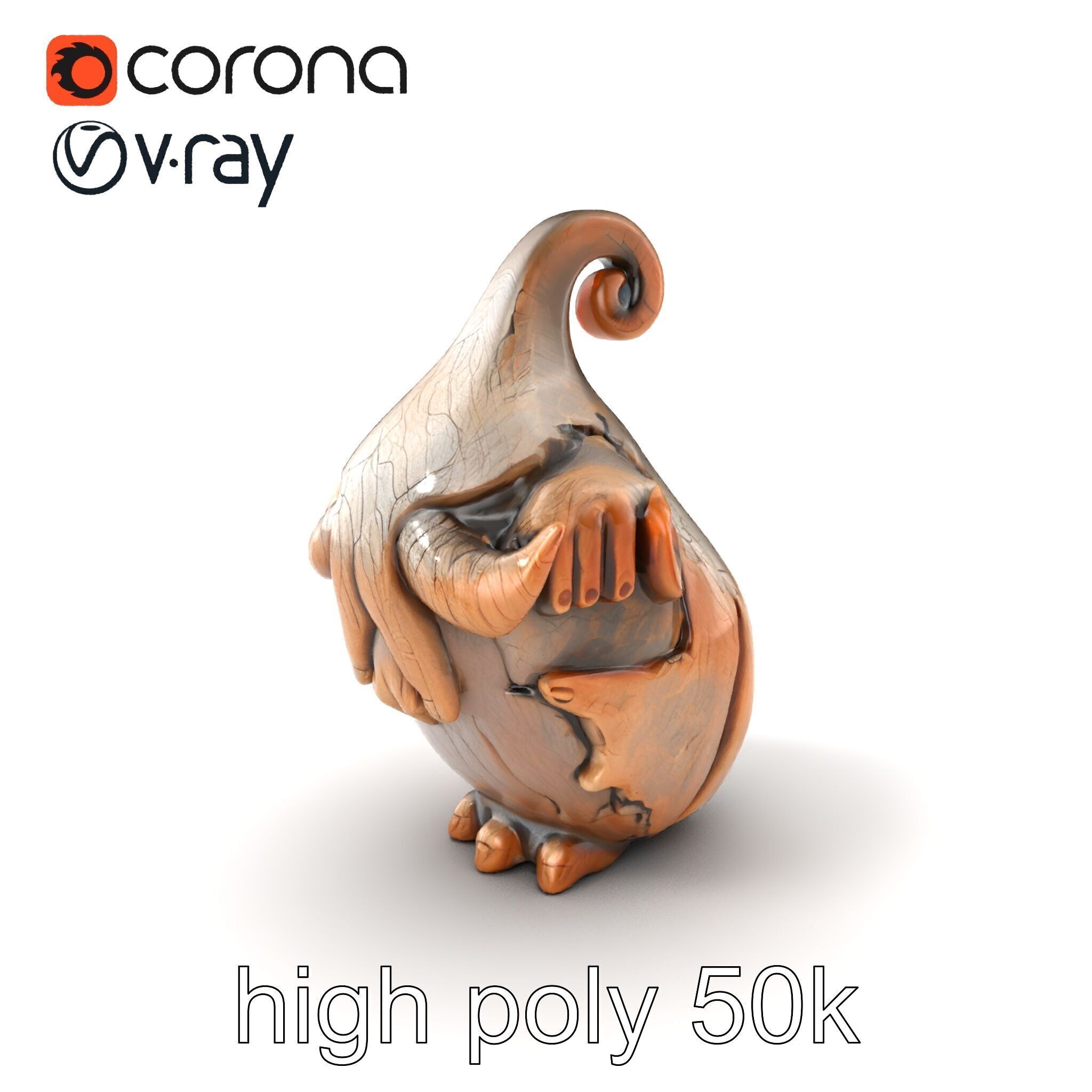 Pre-Raphaelite Scene with Romantic Medieval Elements model pack Low-poly 3D model_2