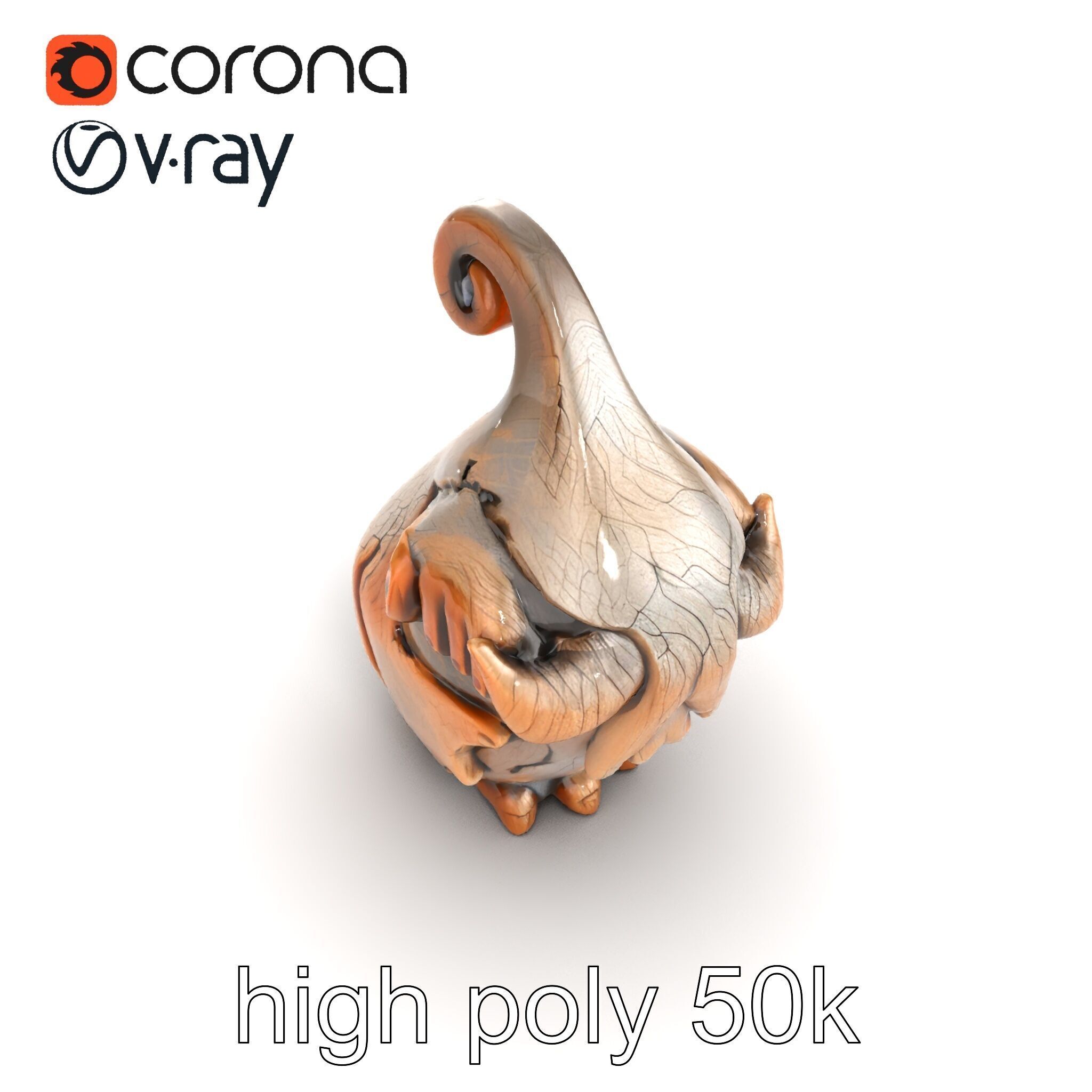 Pre-Raphaelite Scene with Romantic Medieval Elements model pack Low-poly 3D model_21