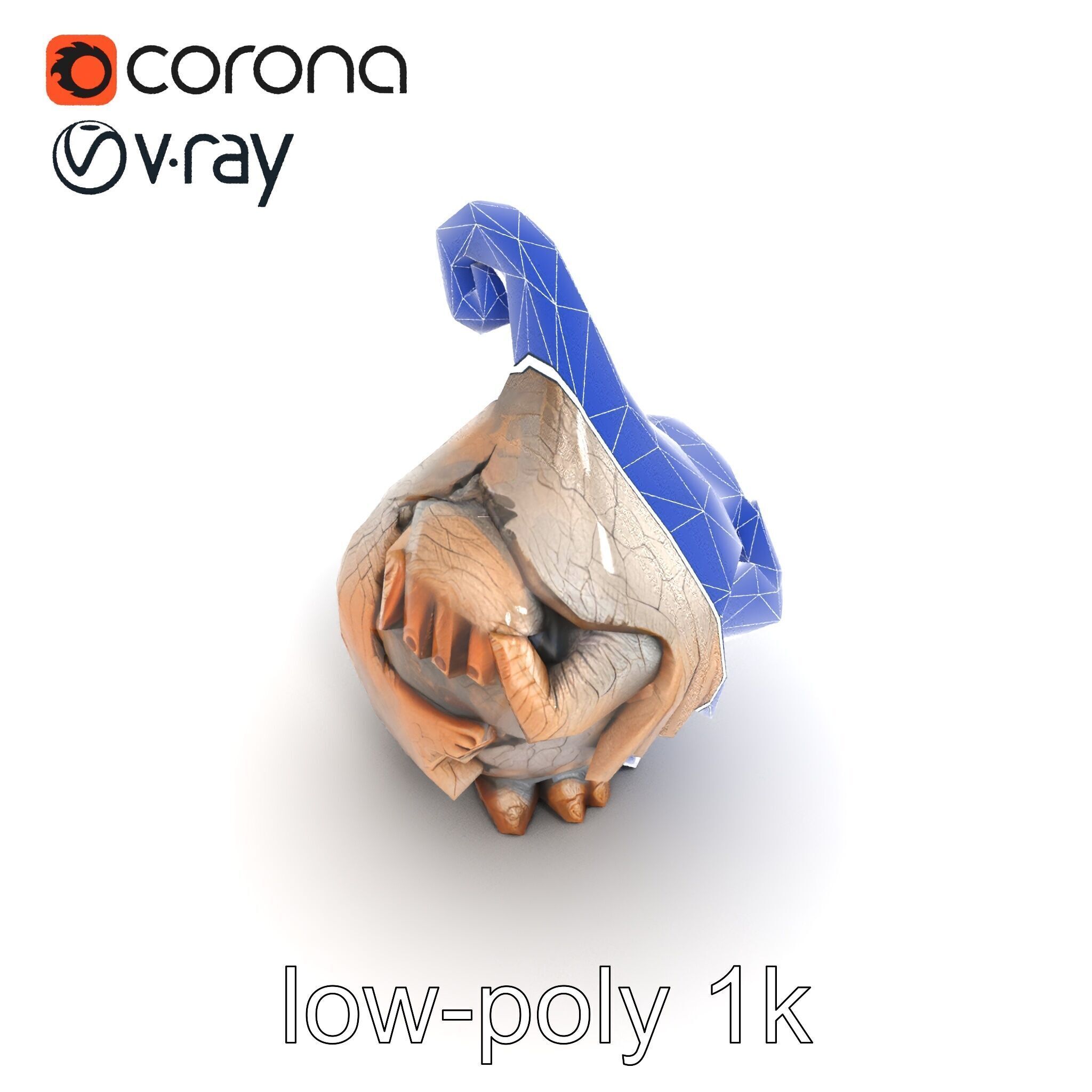 Pre-Raphaelite Scene with Romantic Medieval Elements model pack Low-poly 3D model_19