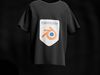 T-shirt mockup template made in blender with animation   Low-poly 3D model_1