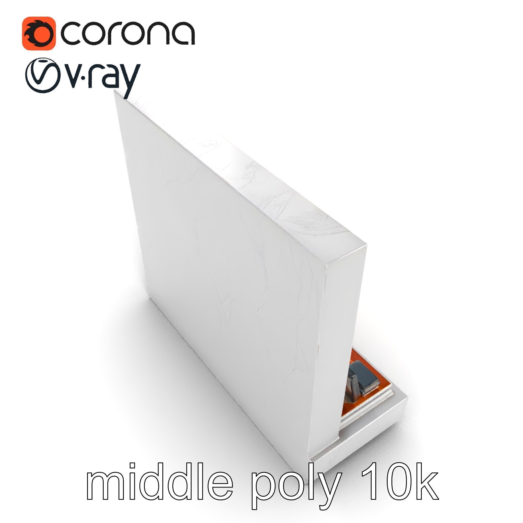 Art Deco Painting Scene Luxurious Model Pack Low-poly 3D model_27