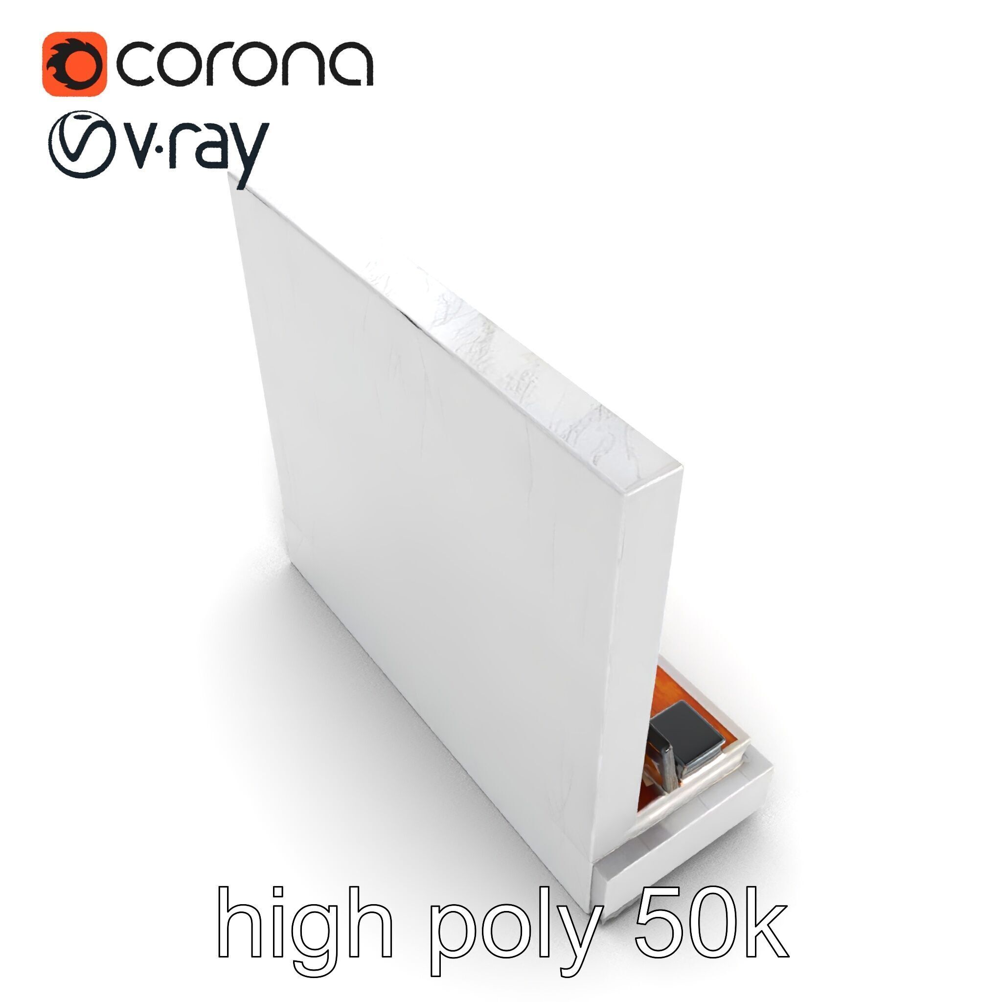 Art Deco Painting Scene Luxurious Model Pack Low-poly 3D model_22