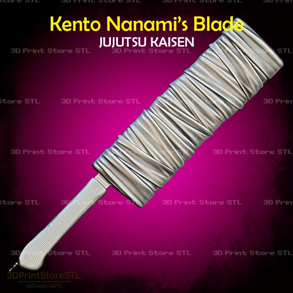 Kento Nanami Blade Cosplay Jujutsu Kaisen - STL File 3D print model
