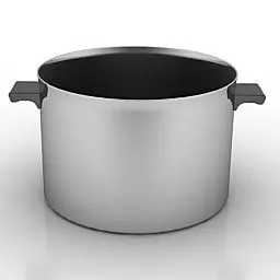 cooker pan Free 3D model