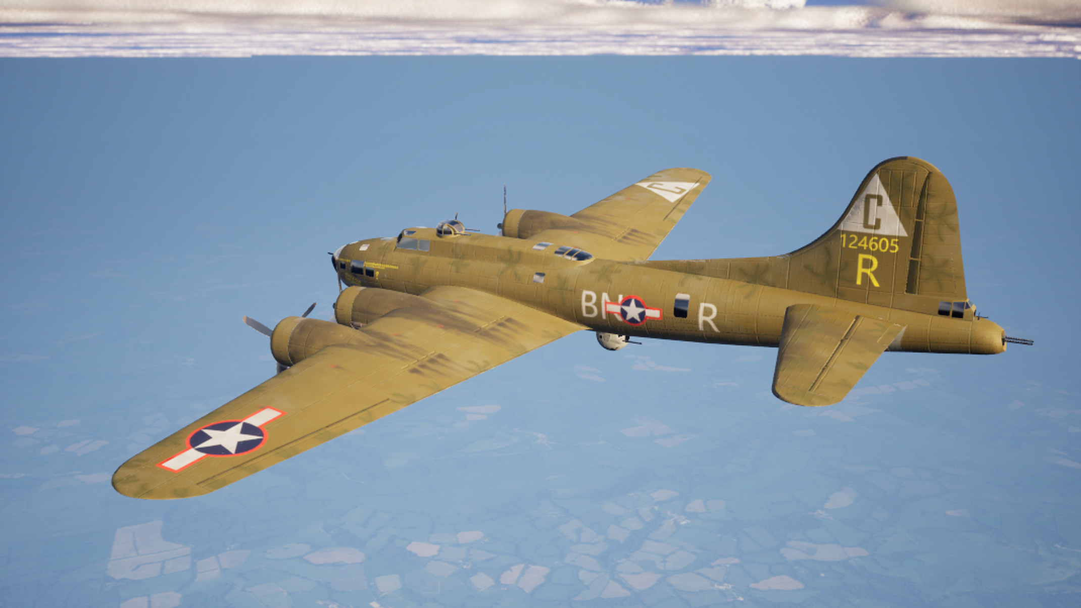 B-17F Flying Fortress Knockout Dropper 3D model_4