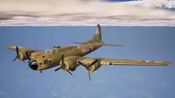 B-17F Flying Fortress Knockout Dropper